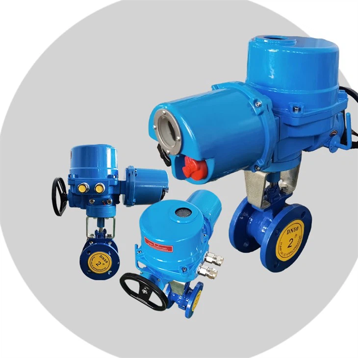 WCB A216 Electric Blow Off Ball Valve