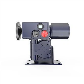 Електрични актуатор за СД производе, монтиран на ножну плочу са четвртином окрета