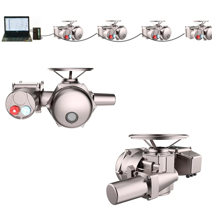 Fieldbus Profibus Modbus Hart Electric Actuator