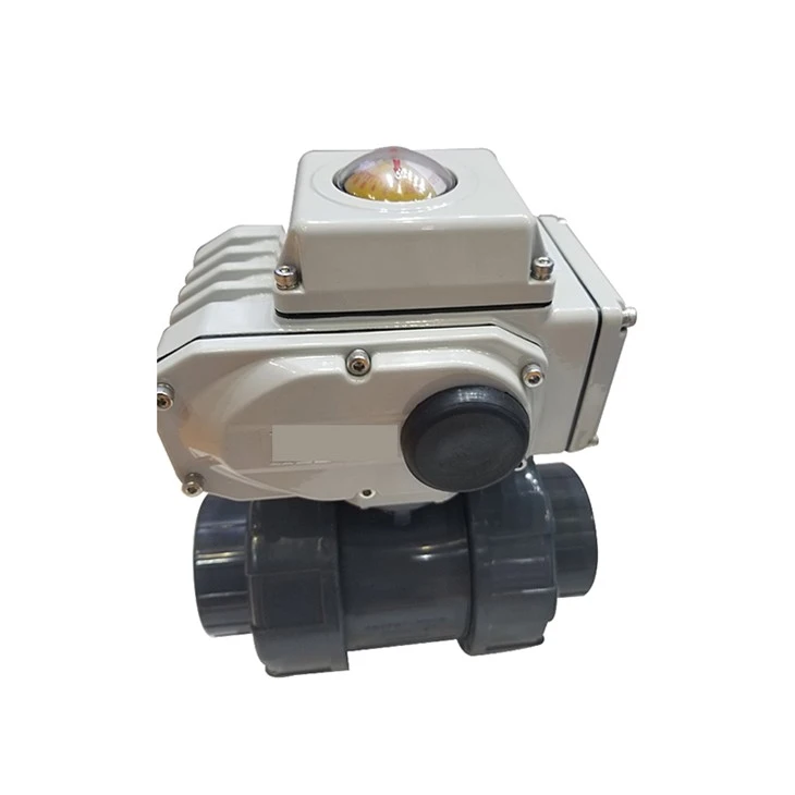 Soft Seal Double Union Plastic Ball Valve